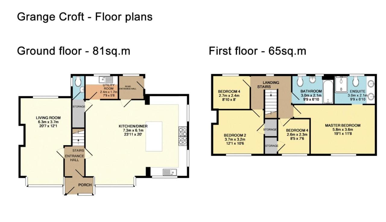 Grange Croft Villa Ben Rhydding Екстериор снимка